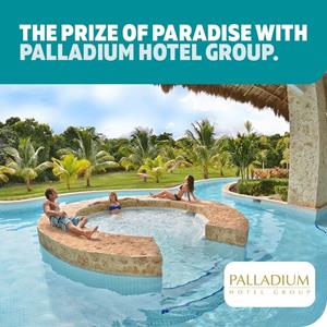 Canadians can still win the coveted prize of paradise with Sunwing and Palladium Hotel Group