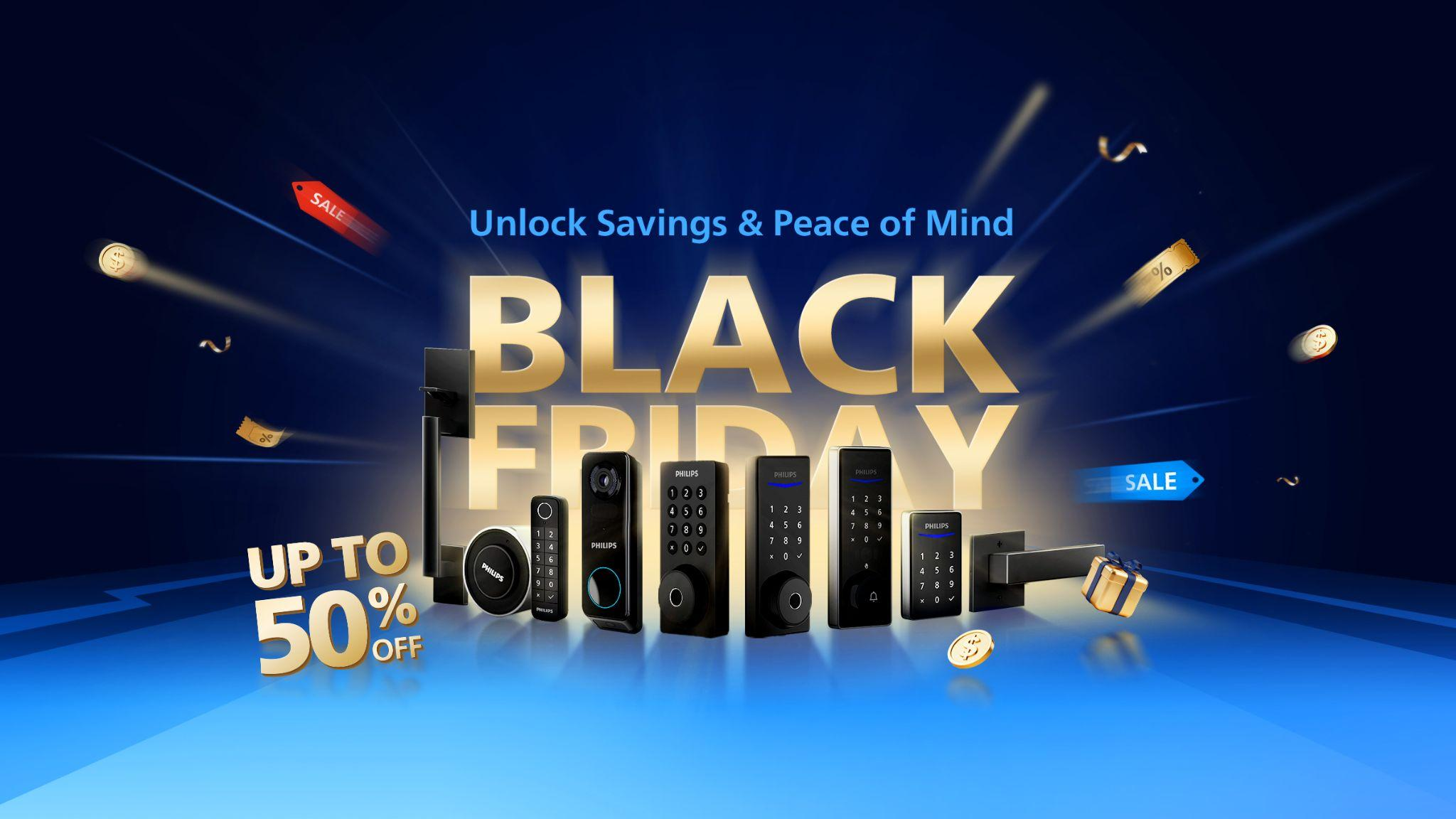 Philips Unveils Black Friday Deals on 4200 & 4000 Series Wi-Fi Smart Deadbolts — Smarter, Safer Living Starts at the Door