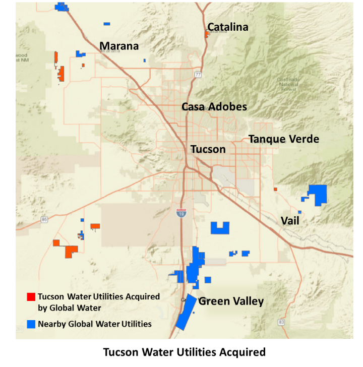 Tucson Water Utilities Acquired