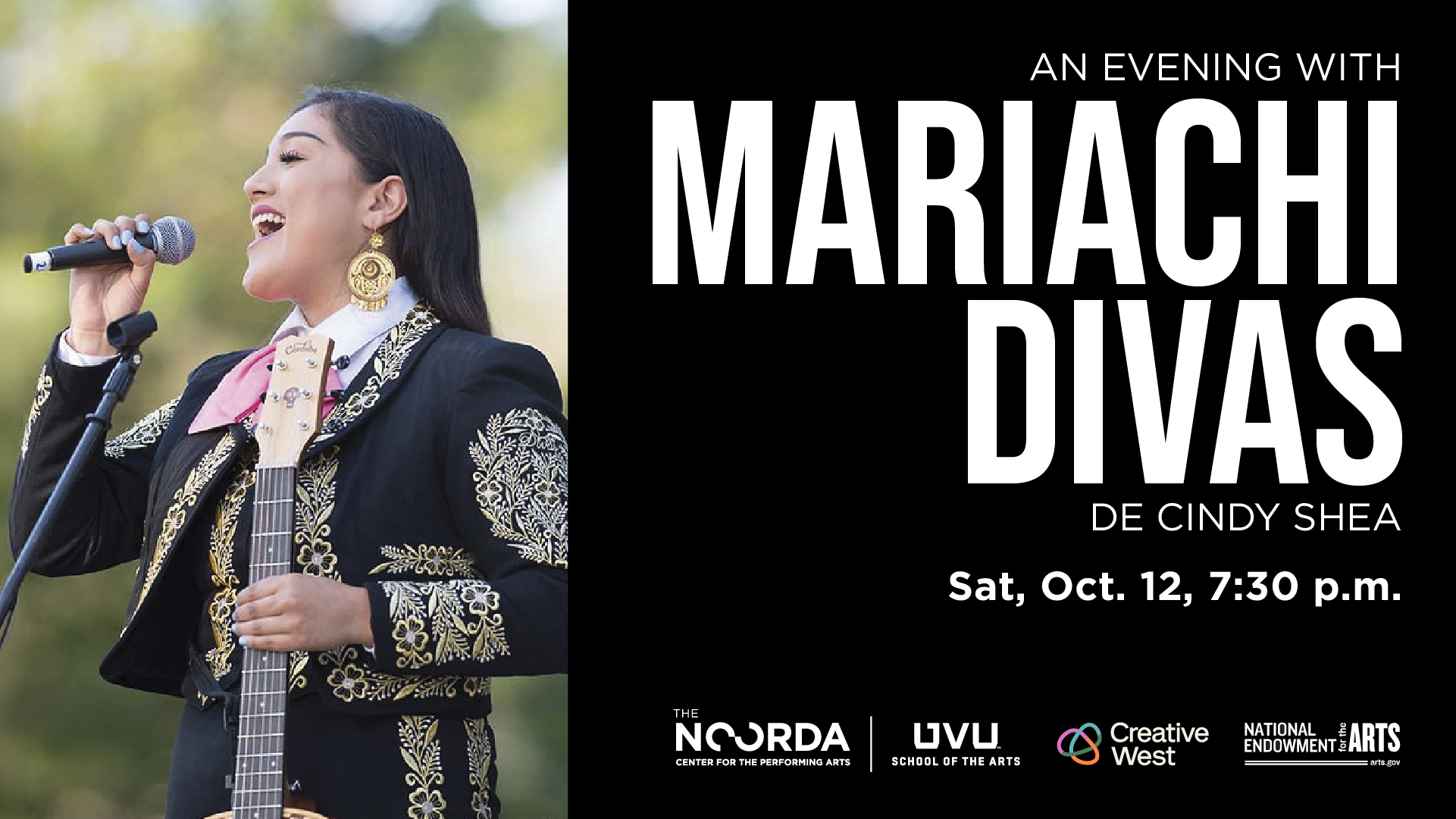 THE NOORDA CENTER FOR THE PERFORMING ARTS PRESENTS: MARIACHI DIVAS DE CINDY SHEA, CHARLY LOWRY, AND NOBUNTU