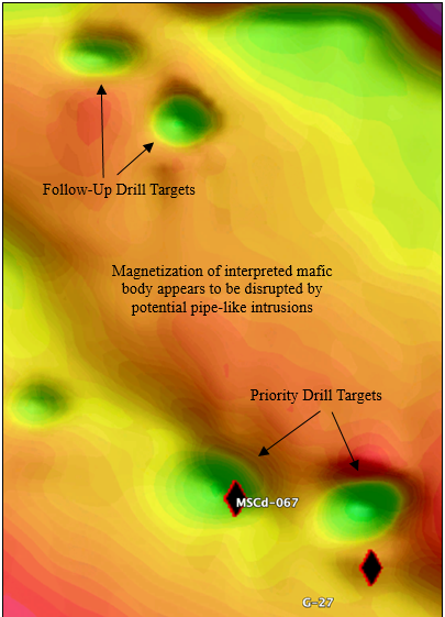 Pangolin Identifies High Priority Drill Targets at MSC - Its Advanced Stage Exploration Project