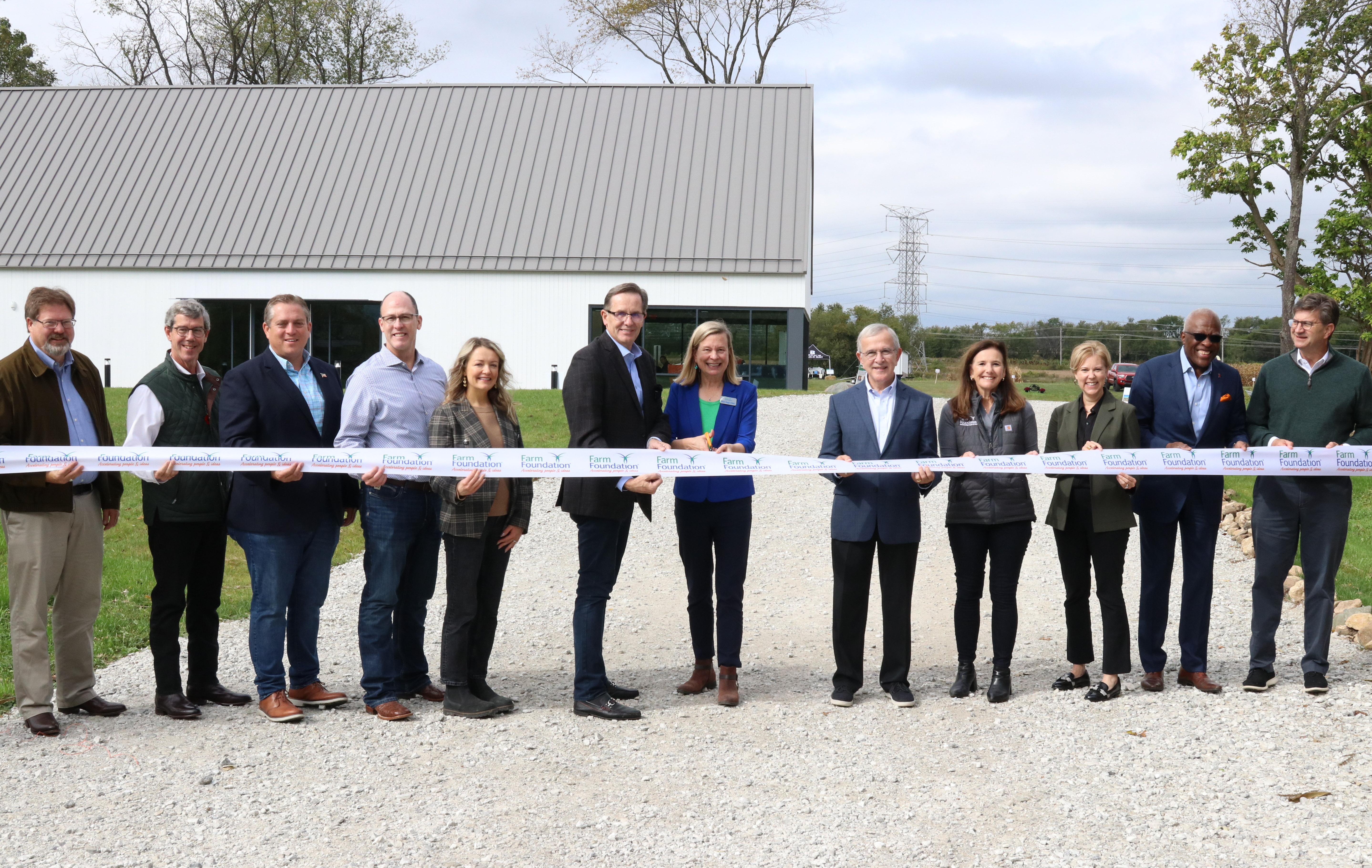 Farm Foundation Innovation and Education Center Ribbon Cutting