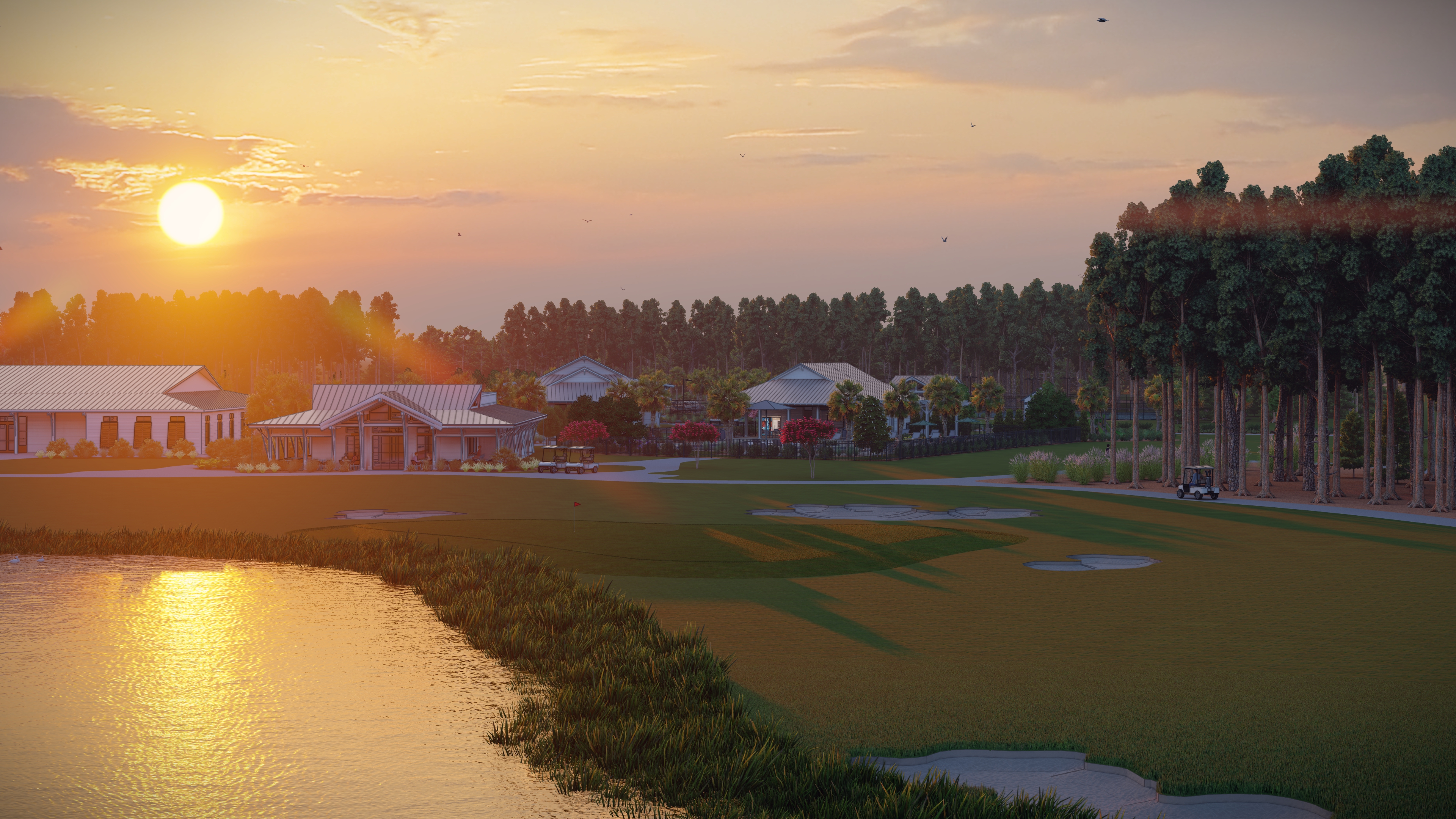 Riverton Pointe CC - Golf Course Rendering