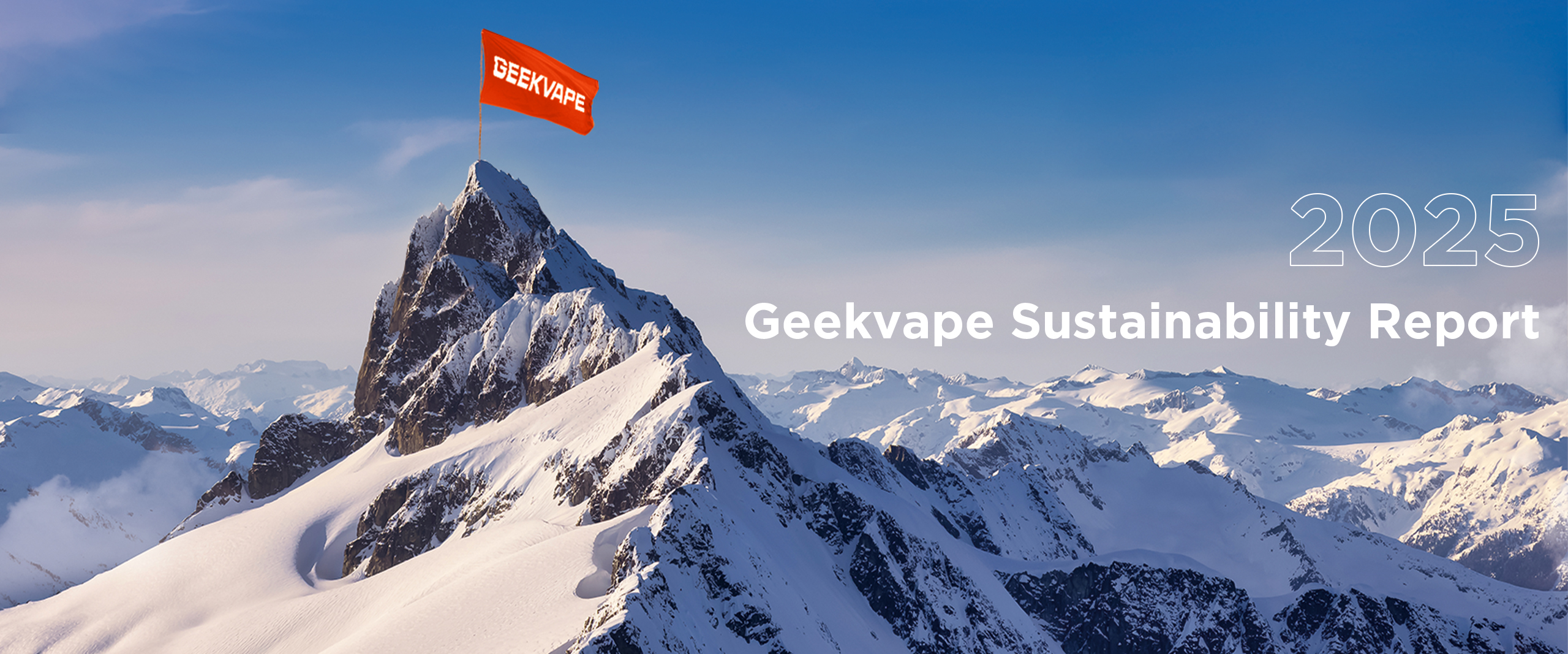 GEEKVAPE Released the 2025 Sustainability Report, Marking a Decade of Long-term Value Creation