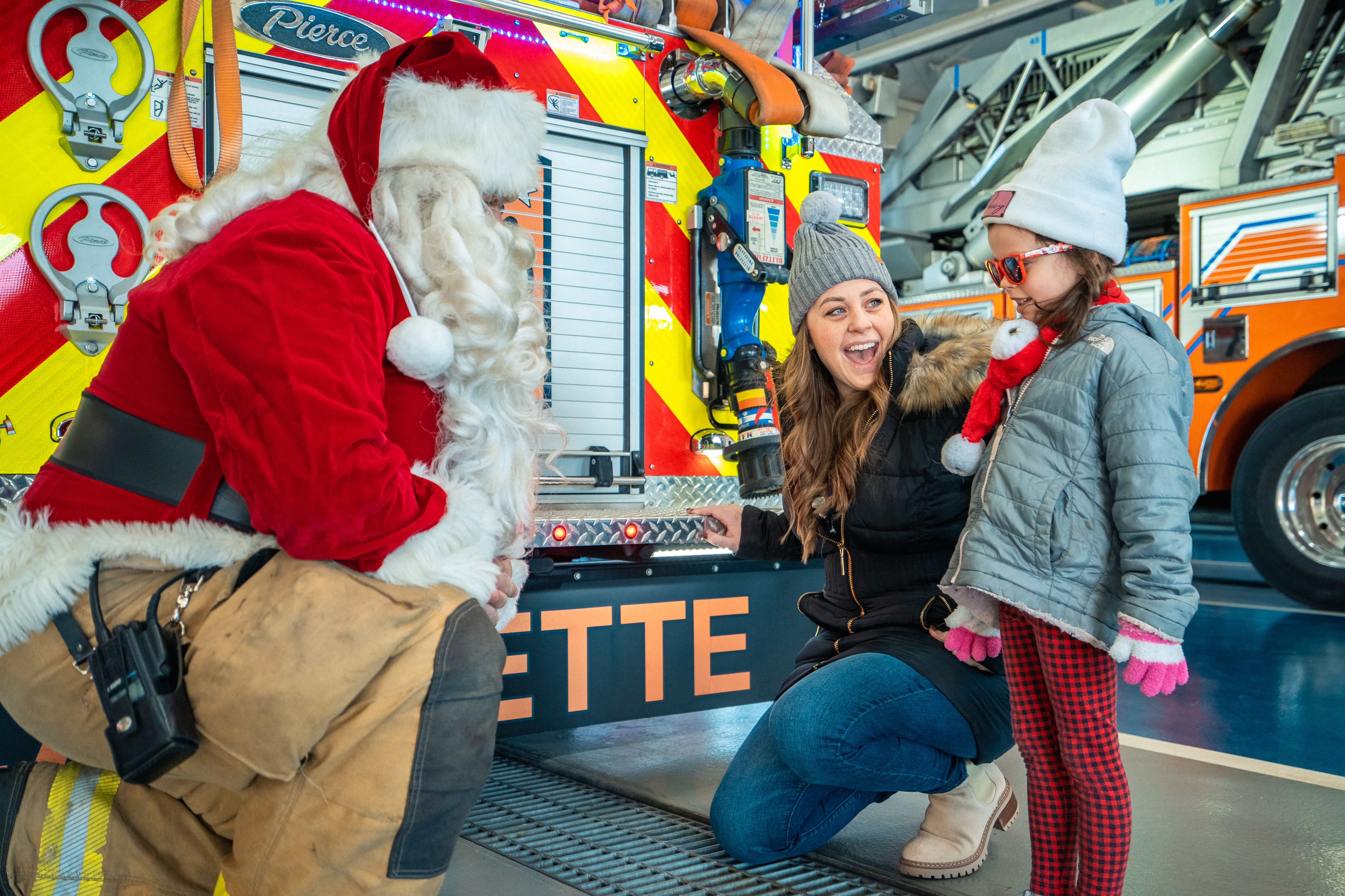 First Responders Childrens Foundation Toy Express_Lafayette Fire Department 2022