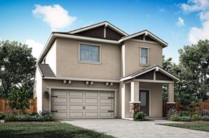 The Shelby Plan by LGI Homes at Velare at Twelve Bridges features three bedrooms, two-and-a-half bathrooms, and a spacious family room.