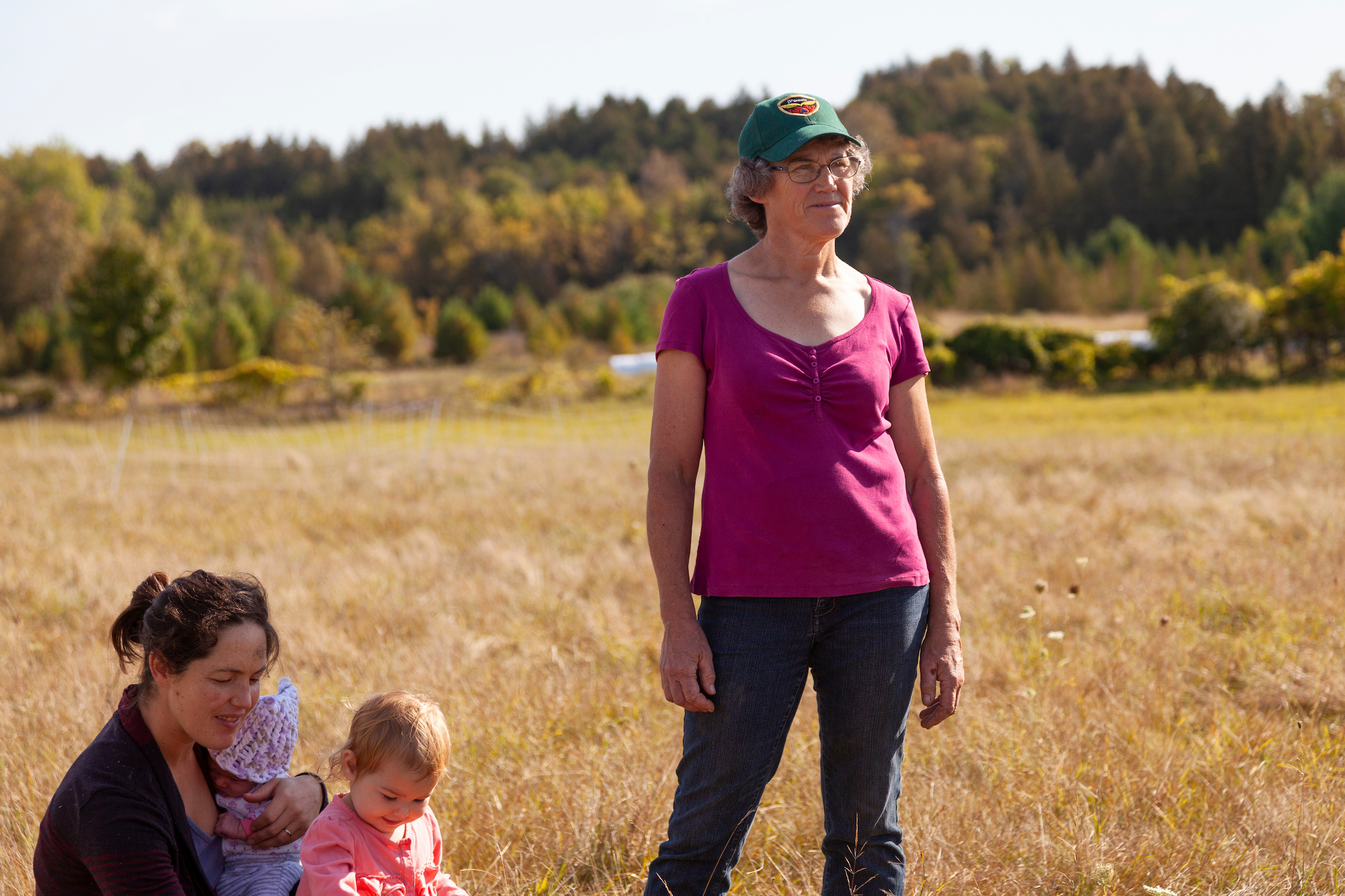 ALUS participants such as Geraldine Heffernan (right) benefit from the support of organizations like TD, as the funding helps them implement and maintain resilient ecosystems for future generations.