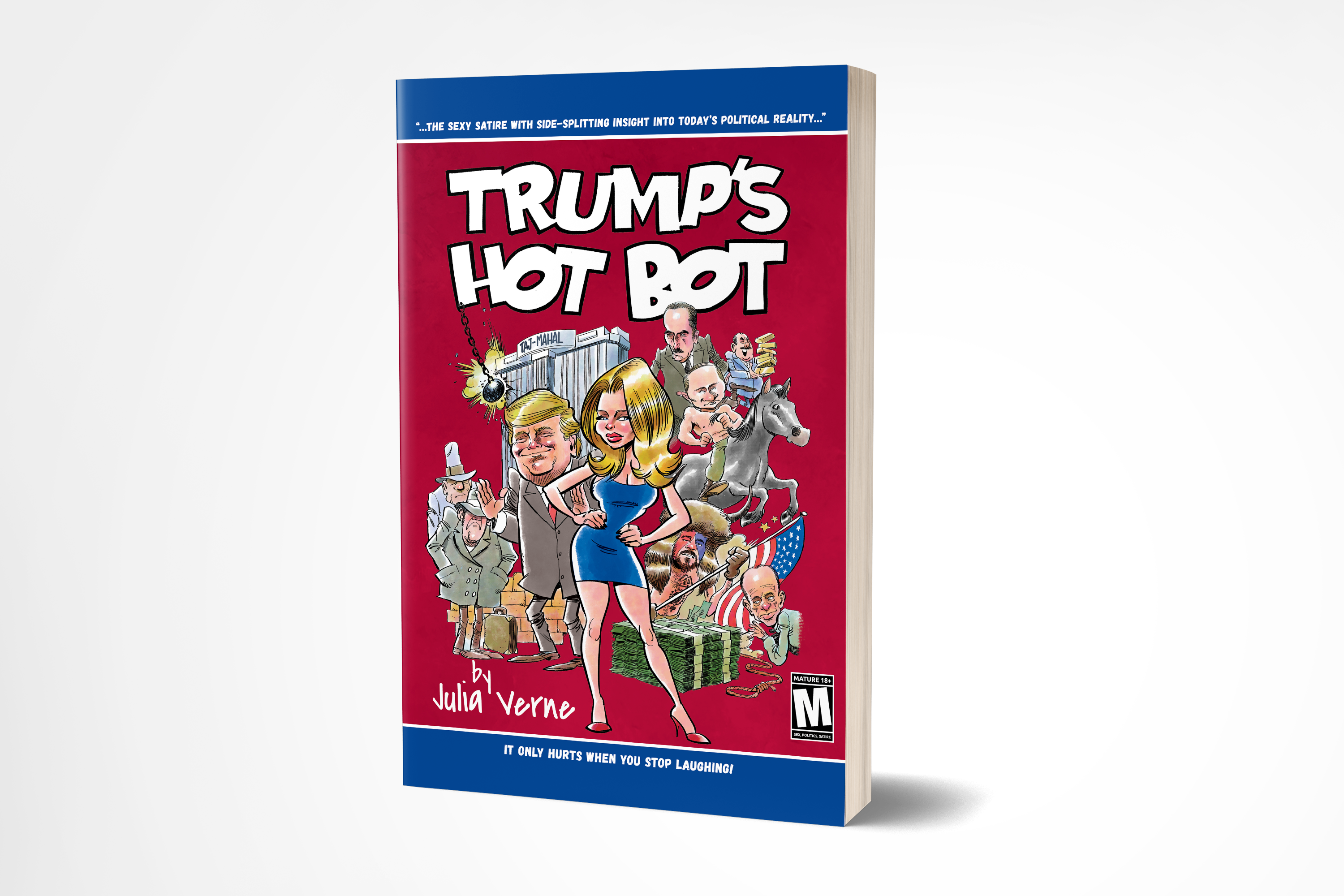 Mocking, Biting Satire About Trump and an AI Sex Bot Publishes; Hilarity  Ensues - 新浪香港