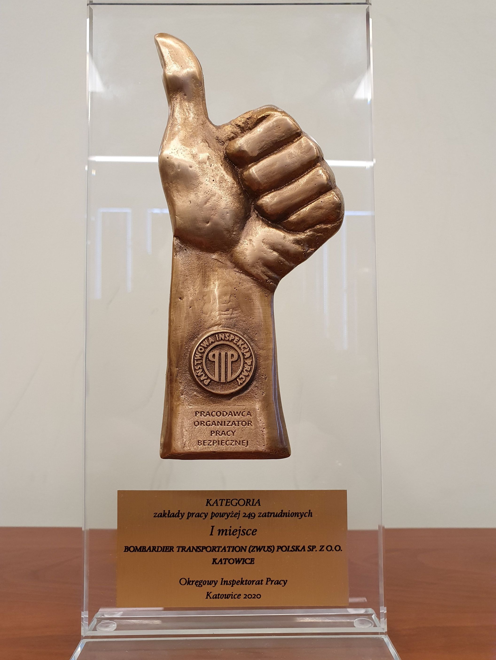 Bombardier Site In Katowice Recognized As The Safest