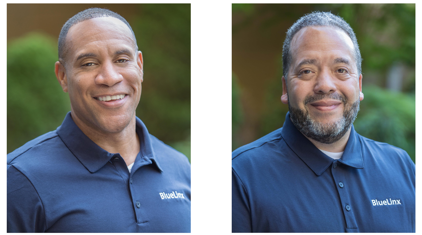 (L-R) BlueLinx President and CEO, Dwight Gibson, and Chief People Officer, Kevin Henry