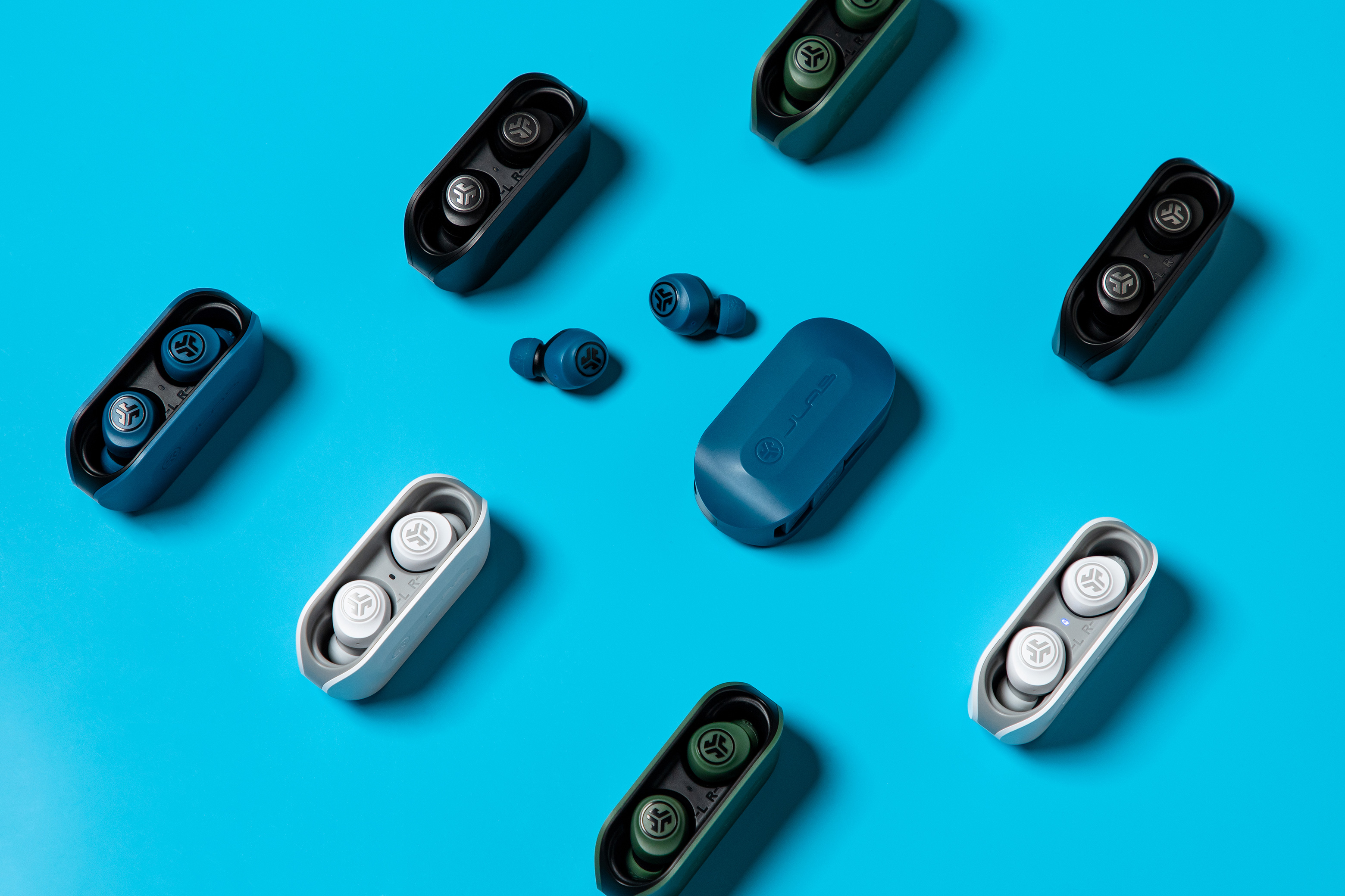 JLab GO Air True Wireless ($30) are available in four colors at select retailers in March. GO Air True Wireless Earbuds are the smallest fit ever from JLab's best-selling true wireless, 20% smaller than JBuds Air. Offering 20+ hours of total playtime and a wallet-friendly price, JLab GO Air features touch controls and dual connect, allowing the earbuds to be used independently.