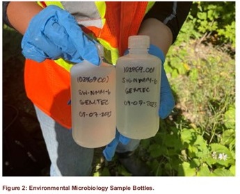 Environmental Microbiology Sample Bottles