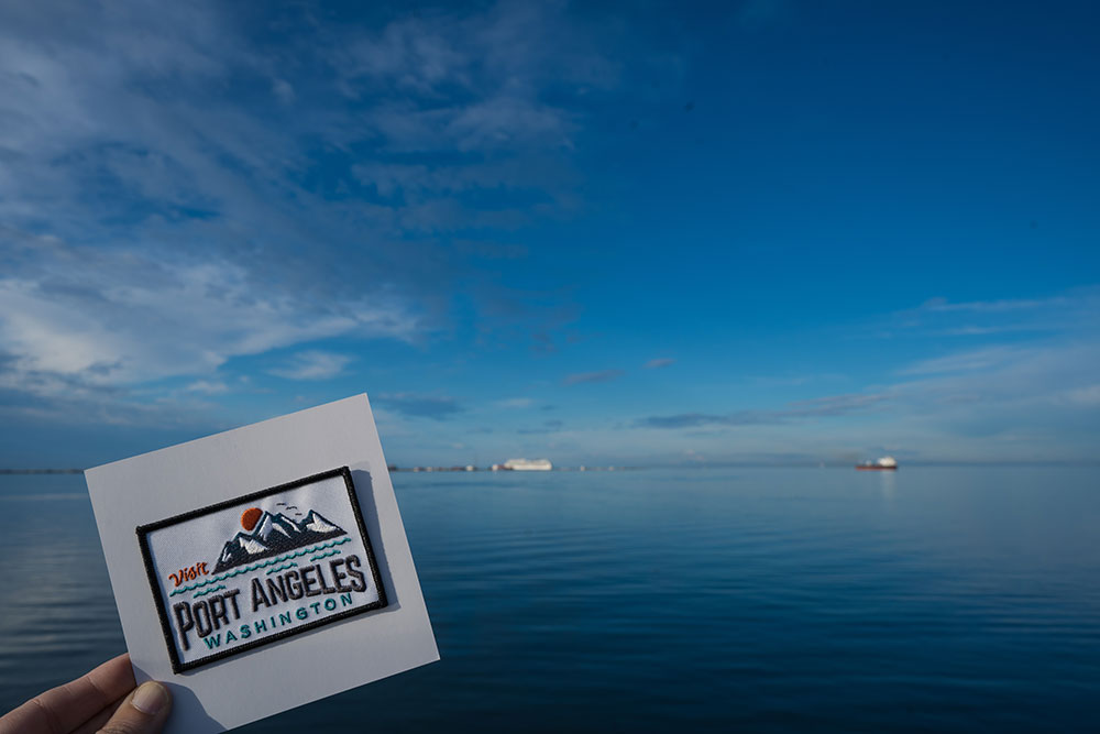 Snap a photo then tag Visit Port Angeles on Facebook and/or Instagram, and include the hashtags #VisitPortAngeles and #331ThingstoDo. Tag 11 photos to earn the Port Angeles patch. Go to https://www.visitportangeles.com to learn more.