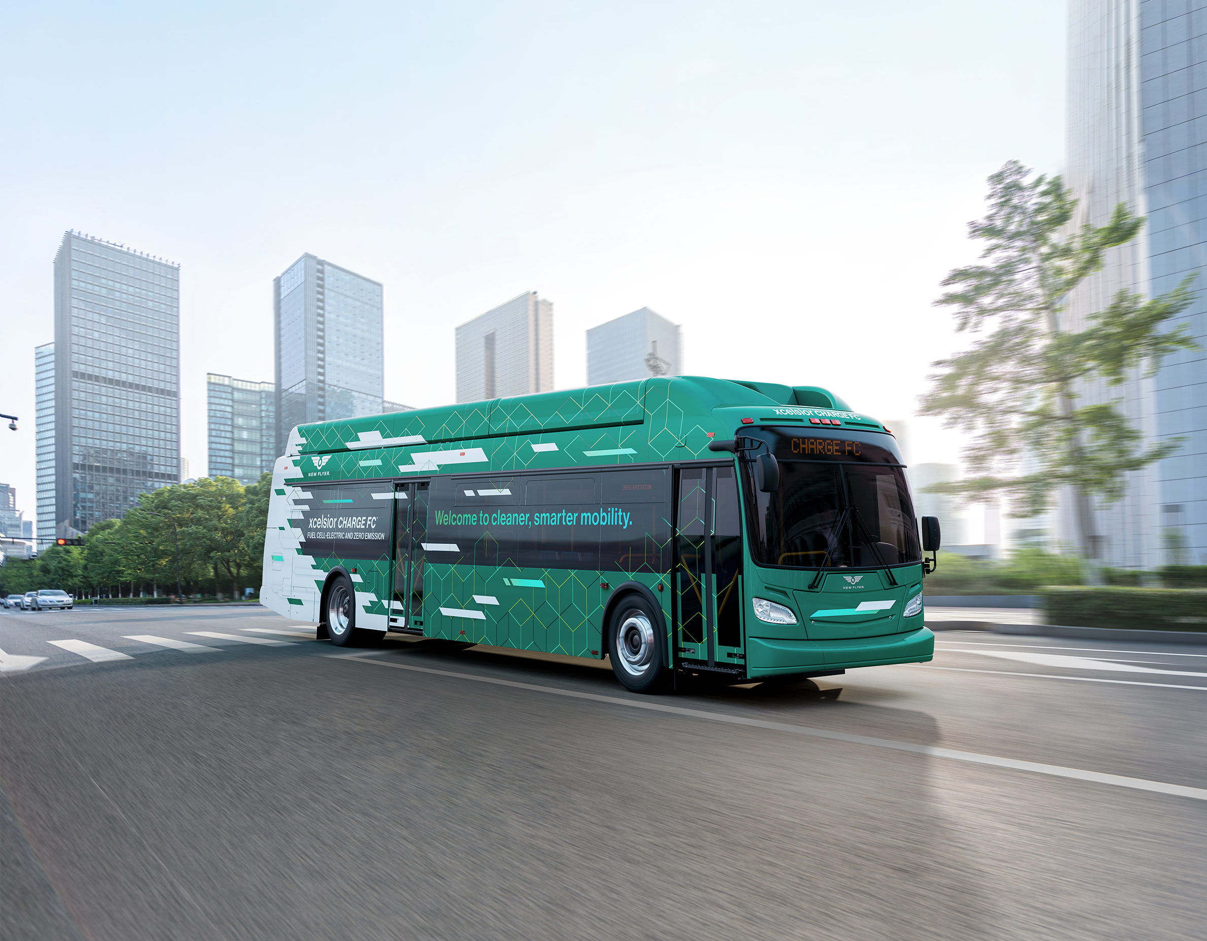 NFI Group subsidiary New Flyer Xcelsior Charge fuel cell transit bus