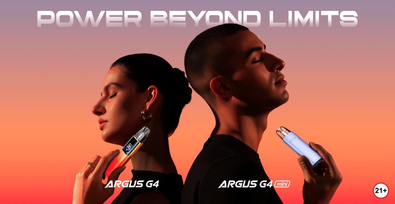 VOOPOO’s ARGUS G4 & ARGUS G4 mini: One Cartridge, Triple Vibes