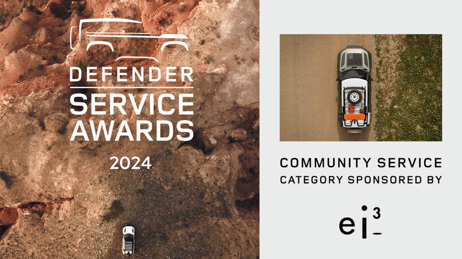 ei3 sponsors Community Service category of the Defender Service Awards