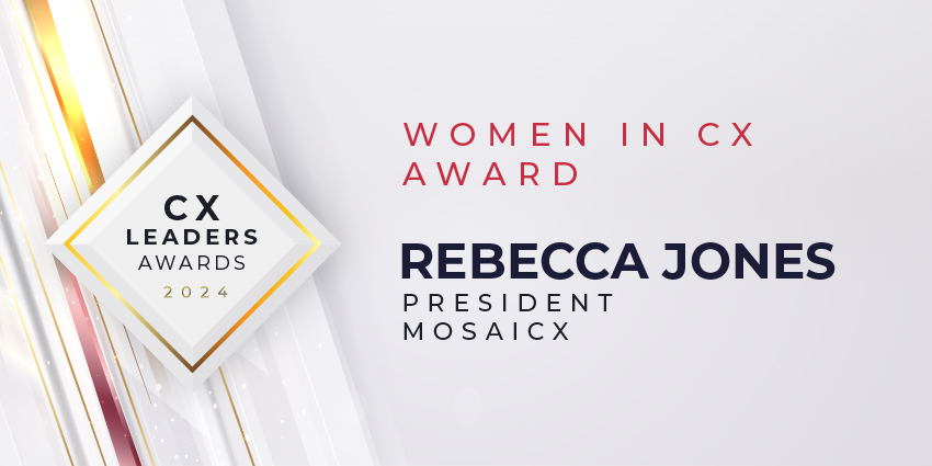 Mosaicx Executive Wins 2024 CX Leaders Award