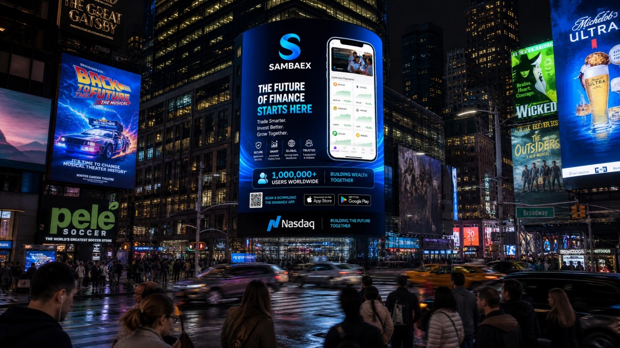 Sambaex debuted in Times Square
