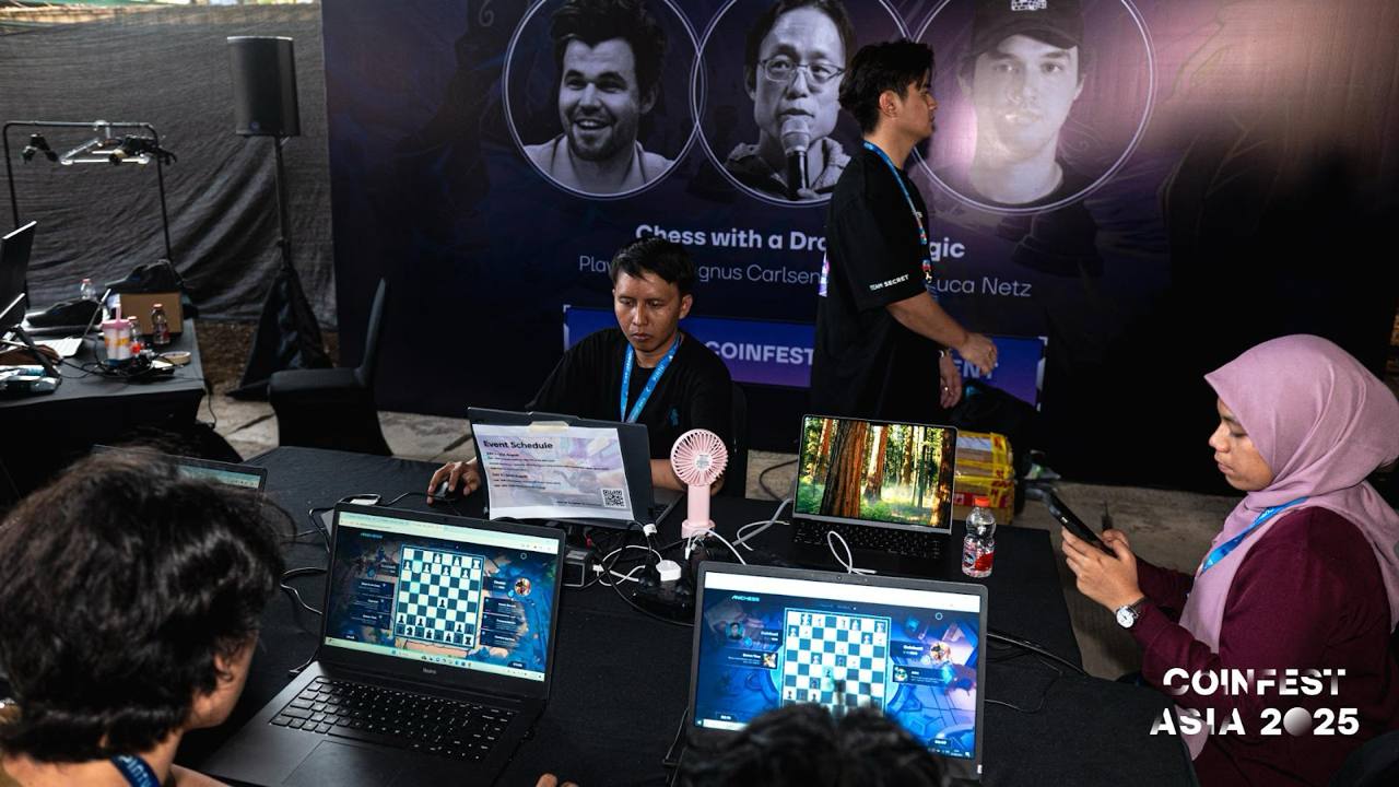 Chess competitions in collaboration with Anichess. Source: Coinfest Asia