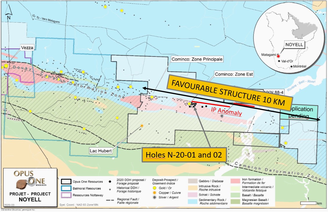 Carte du Projet Noyell