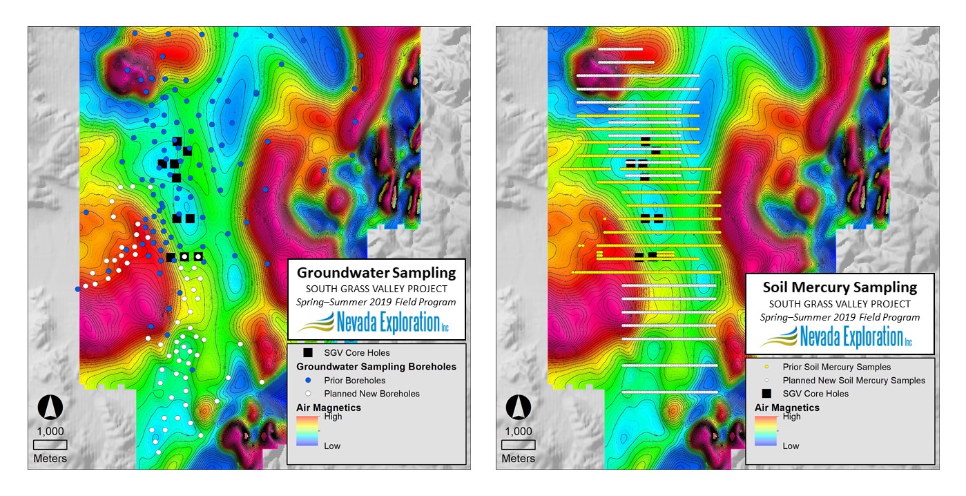 Nevada Exploration Inc. - SOUTH GRASS VALLEY PROJECT