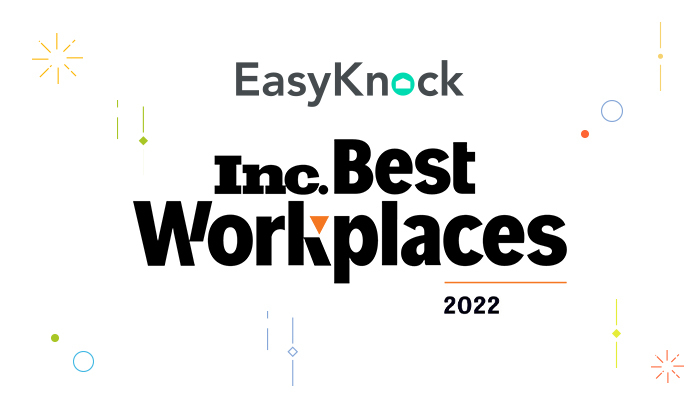 EasyKnock on Inc. Best Workplaces 2022