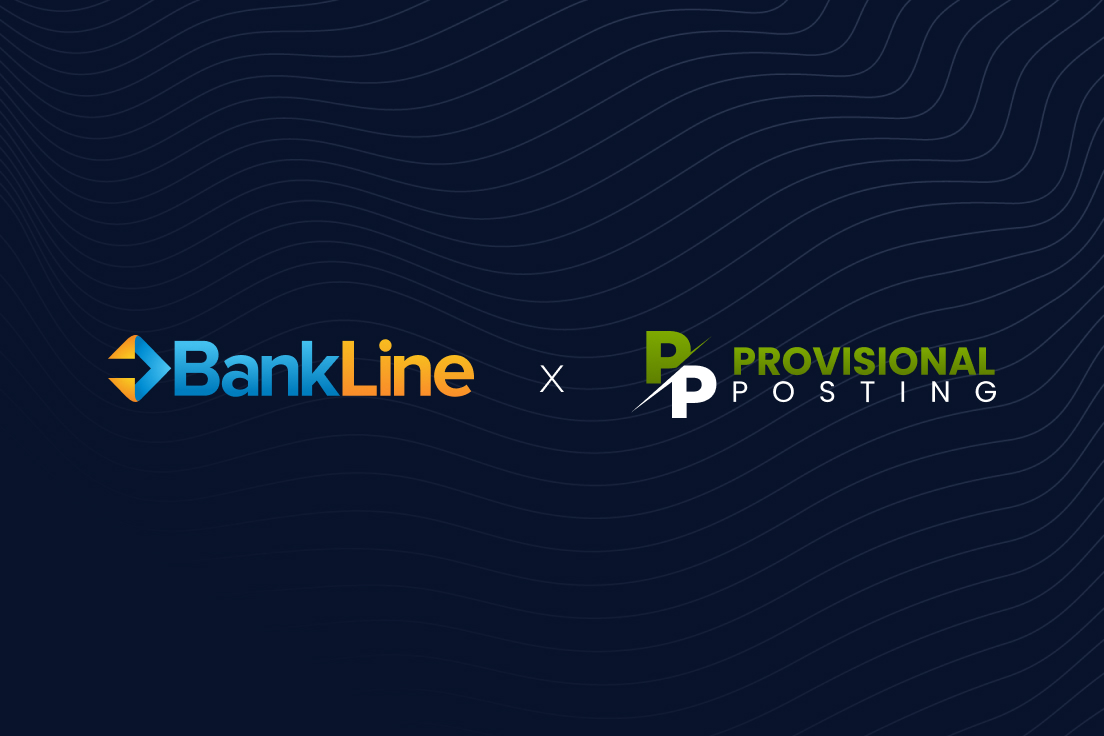 BankLine + Provisional Posting