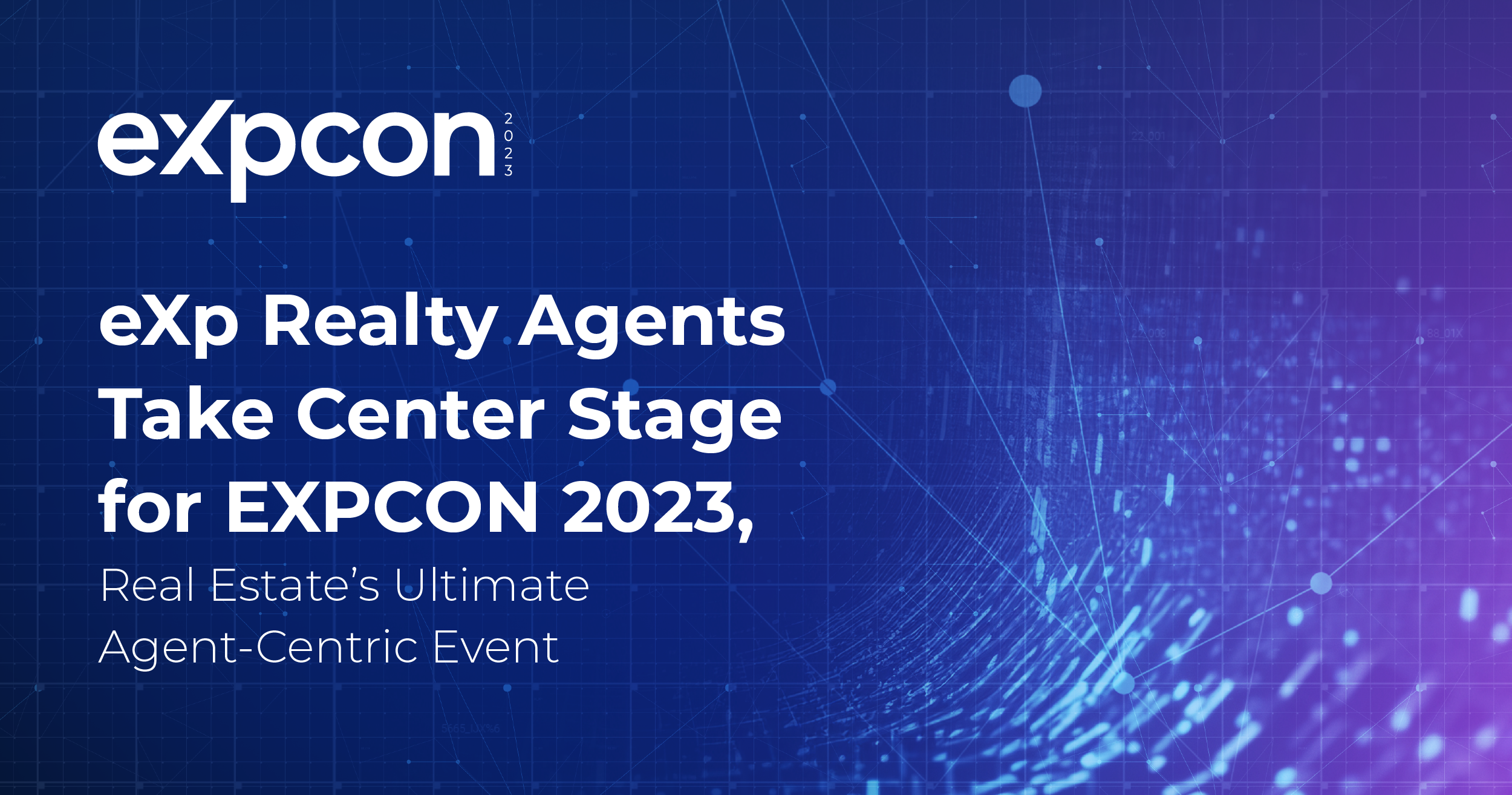 eXp Realty’s biggest conference of the year takes place Oct 2-5, 2023, focusing on AI with a roster of expert agent speakers