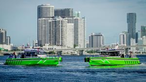 Metal Shark Delivers Two 50’ Fireboats to Miami-Dade Fire Rescue