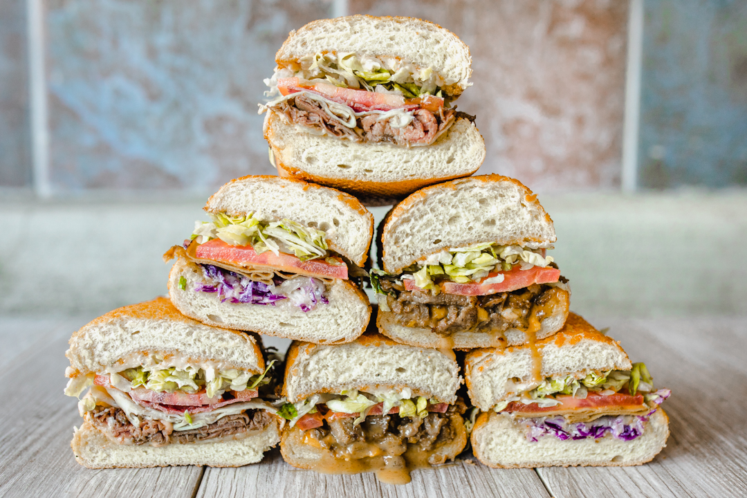 Group of Sandwiches from Ike's Love & Sandwiches