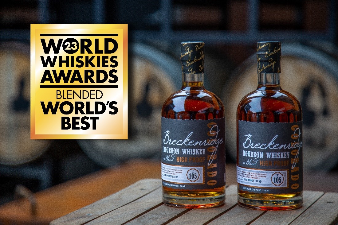 Award-Winning 105 High Proof Bourbon Whiskey by Breckenridge Distillery