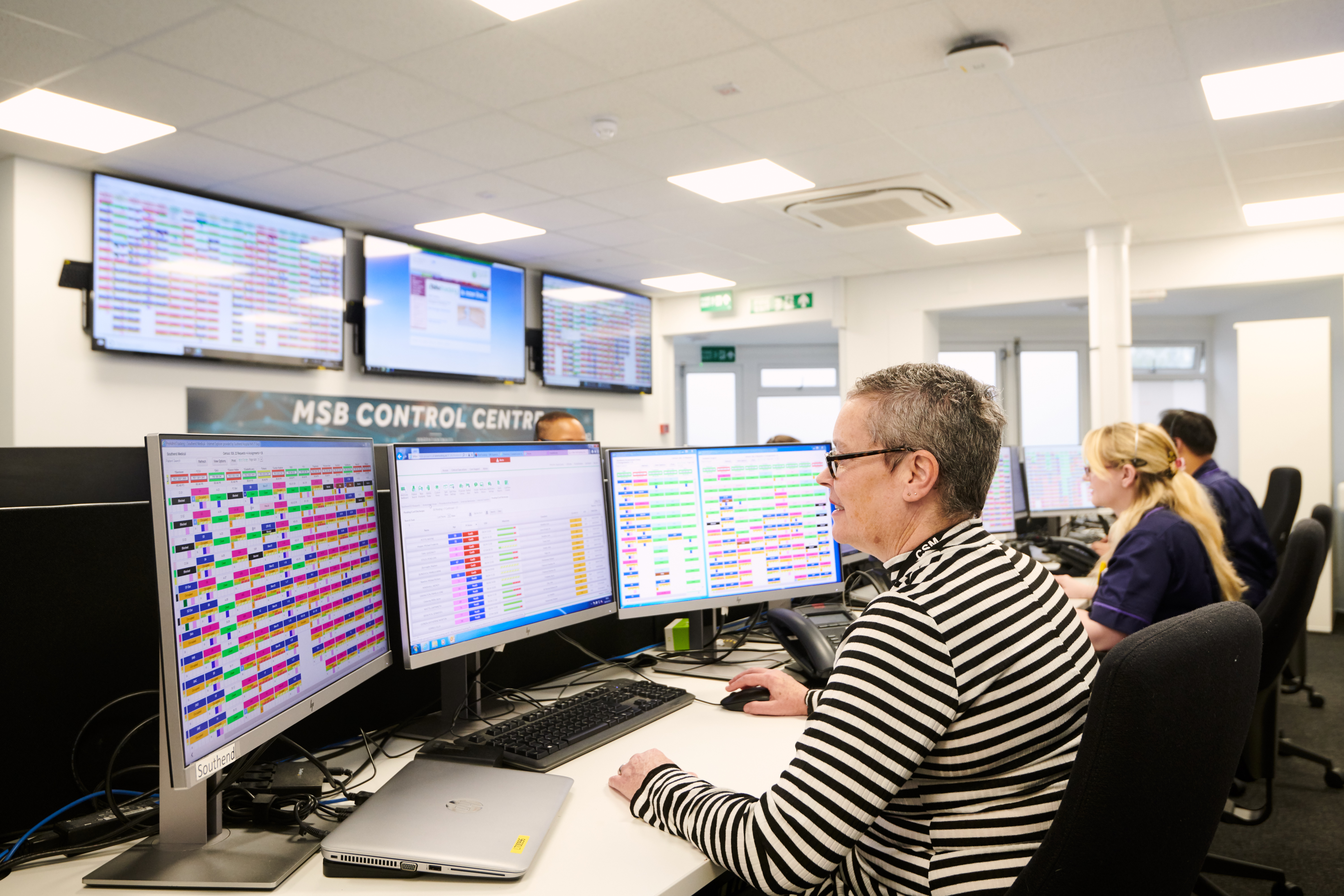 MSB Control Center powered by TeleTracking