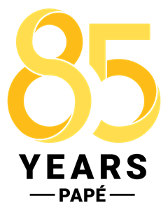 Papé 85th Anniversary Logo
