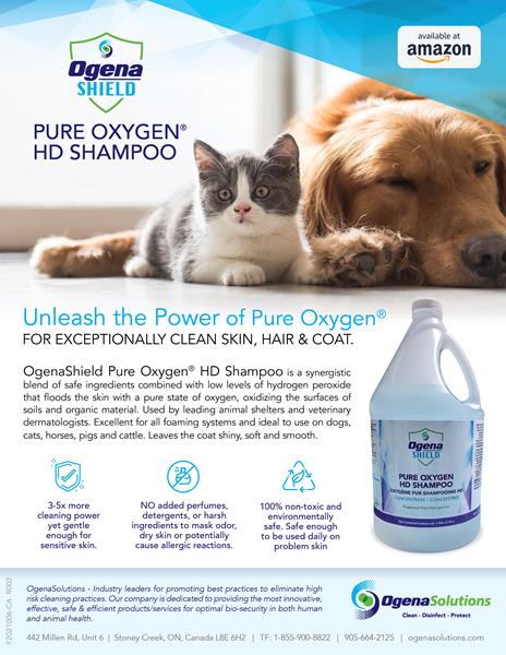 OgenaShield Pure Oxygen HD Shampoo