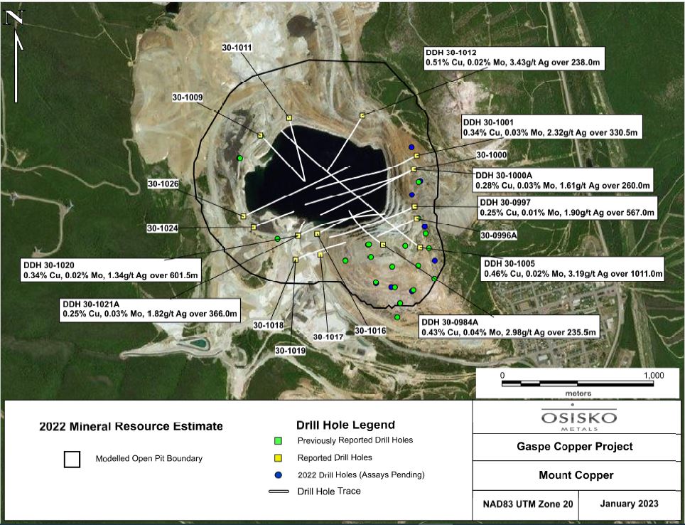 Gaspe Copper Project - Mont Copper