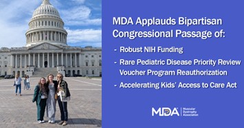 Bipartisan Congressional Action Advances Critical Programs for Rare Neuromuscular Disease Research and Care
