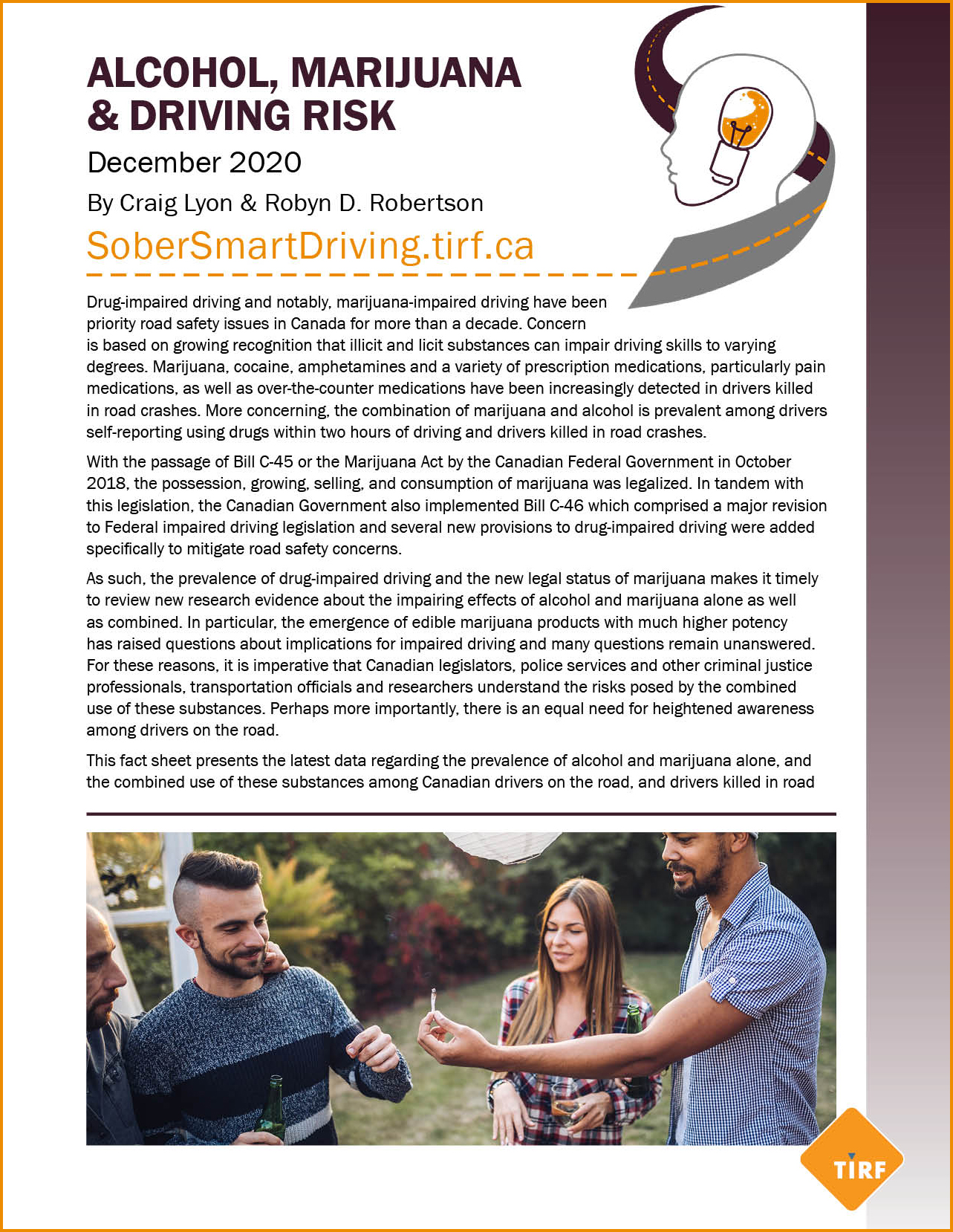 SSD-Alcohol Marijuana and Driving-COVER with orange border