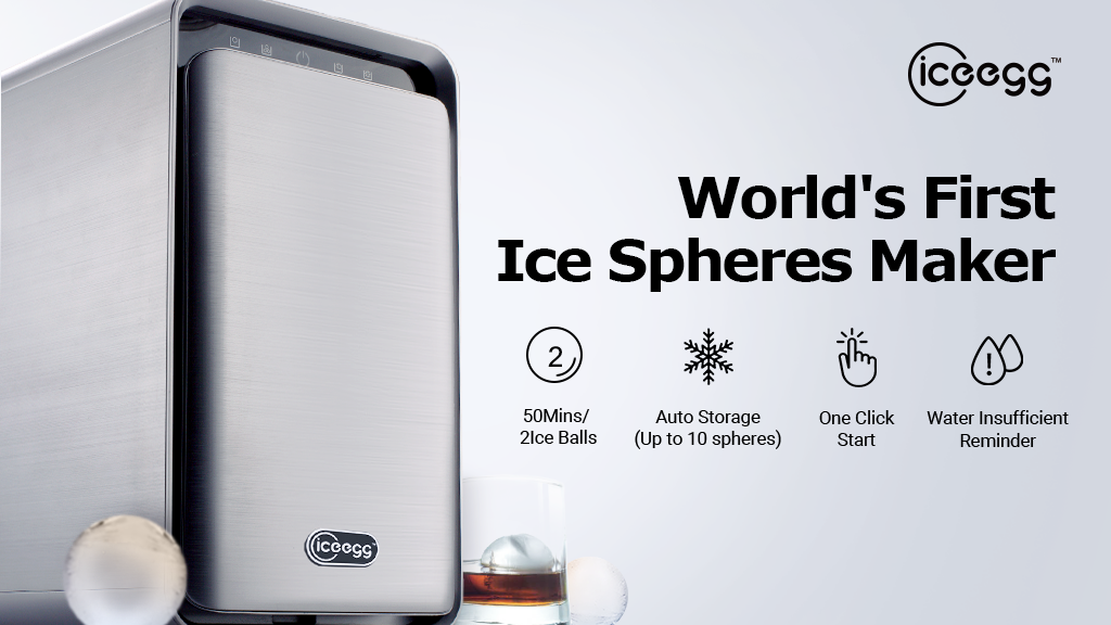 Iceegg, The Automatic Ice Spheres Maker by Iceegg — Kickstarter