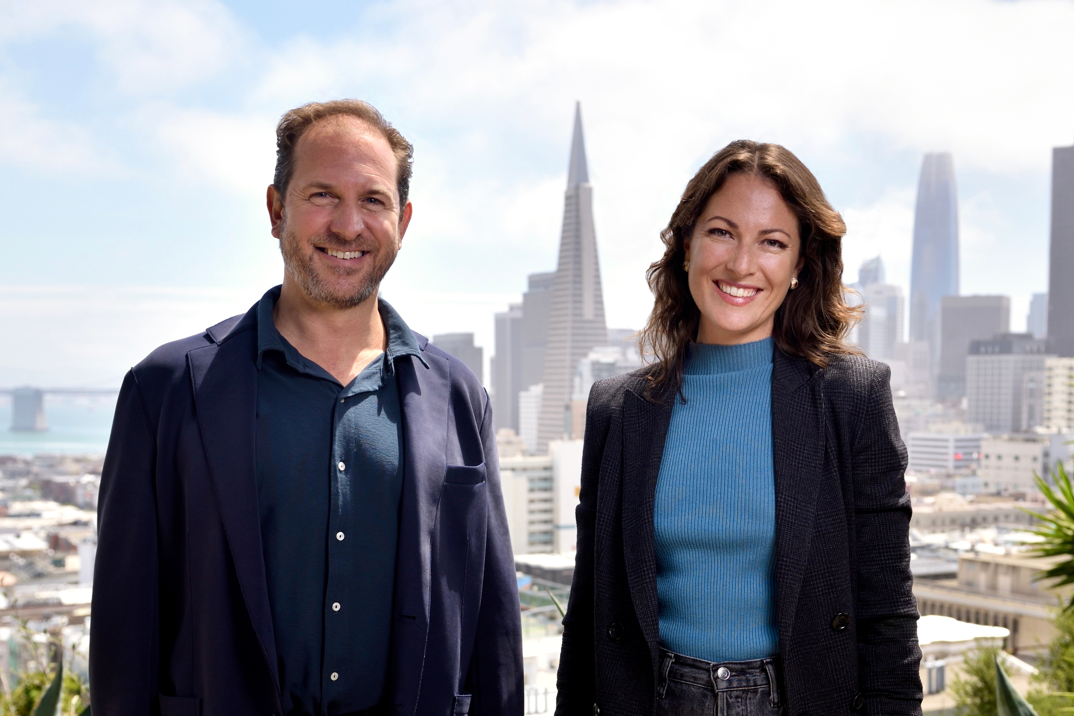 Metabase Q Co-Founders Mauricio Benavides (CEO) and Louise Ireland (President and COO)