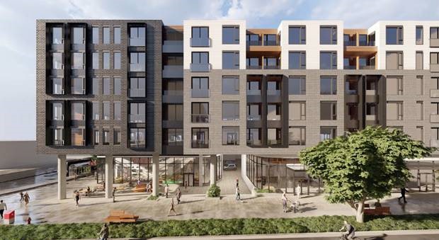 Nicola Wealth Real Estate submits a development proposal to revitalize the intersection of Shelbourne & McKenzie by bringing a mixed-use building incorporating rental apartments, community-building amenities, and retail. 