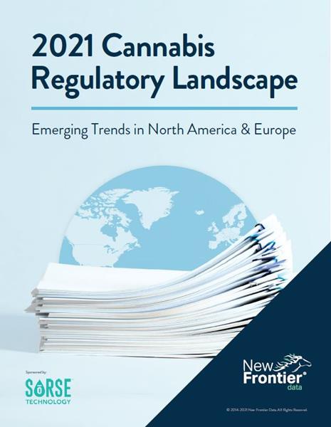 Cover Art: 2021 Cannabis Regulatory Landscape: Emerging Trends in North America & Europe provides an unprecedented analysis of the progression of regulatory oversight in the world’s two largest cannabis consumer markets. It is available for complimentary download.