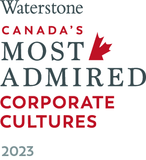 Waterstone Canada's Most Admired Corporate Cultures 2023 Certification
