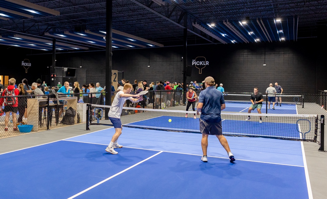 pickleball, The Picklr, premier indoor pickleball experience, central Indiana pickleball