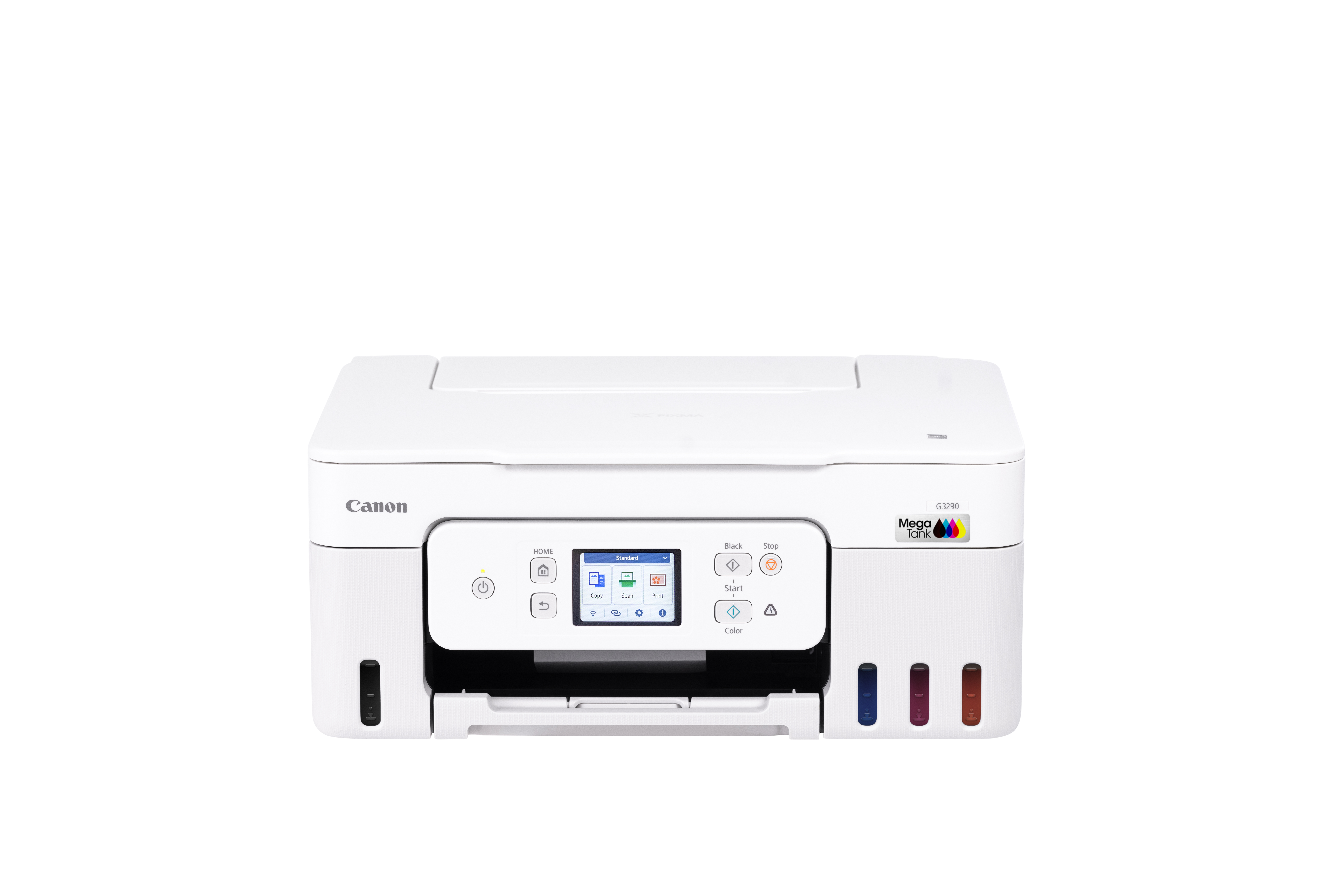 Canon U.S.A., Inc. announced the expansion of the PIXMA product line with two new PIXMA MegaTank G-Series inkjet home printers, the PIXMA G3290 (pictured) and PIXMA G4280.