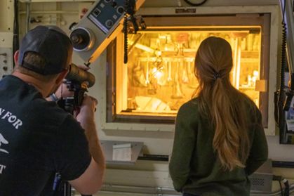 Hot cell-Gamma Scanning