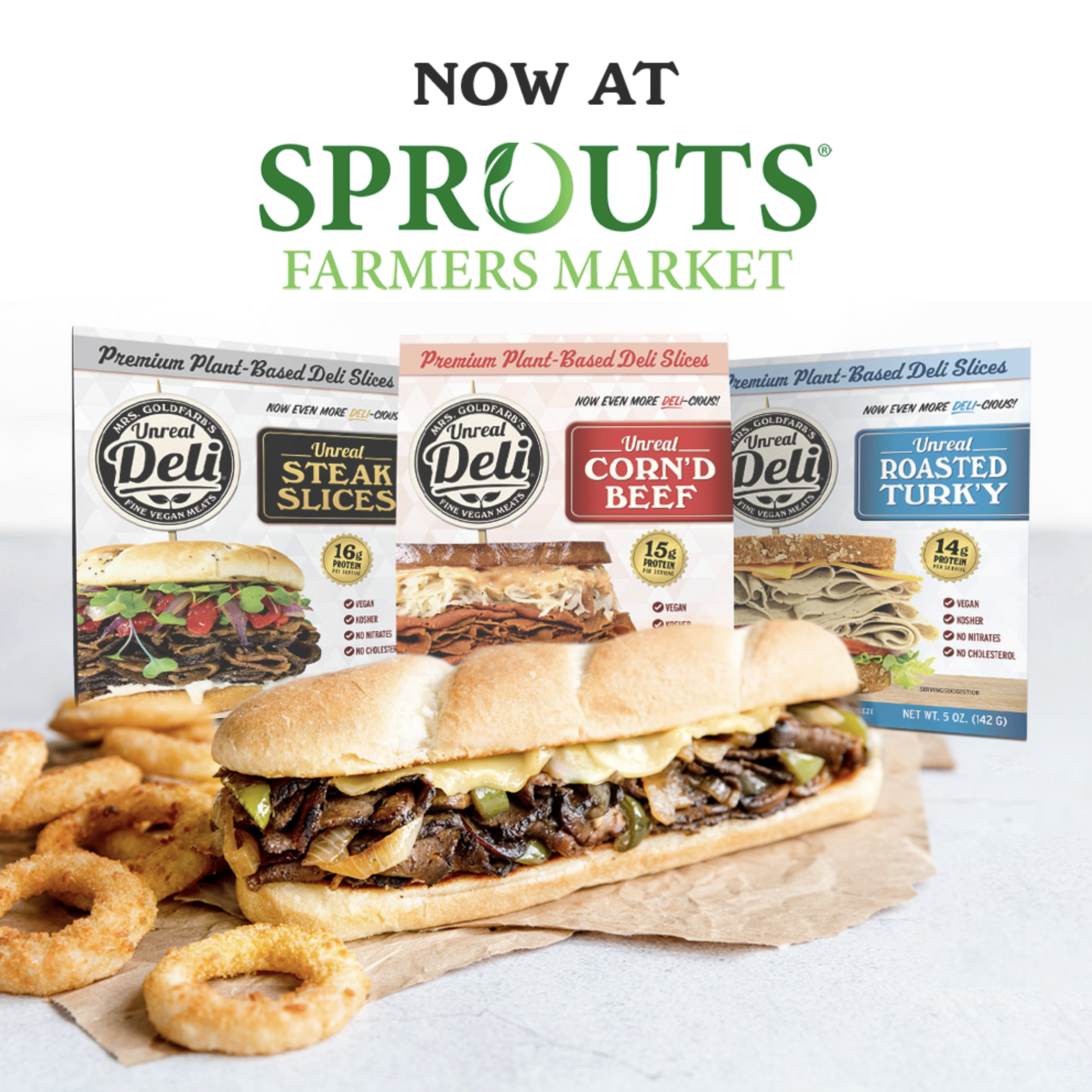 Unreal Deli now at Sprouts