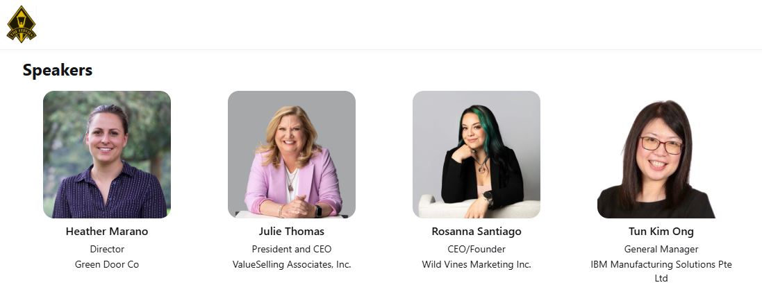 Webinar panelists