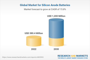 Global Market for Silicon Anode Batteries