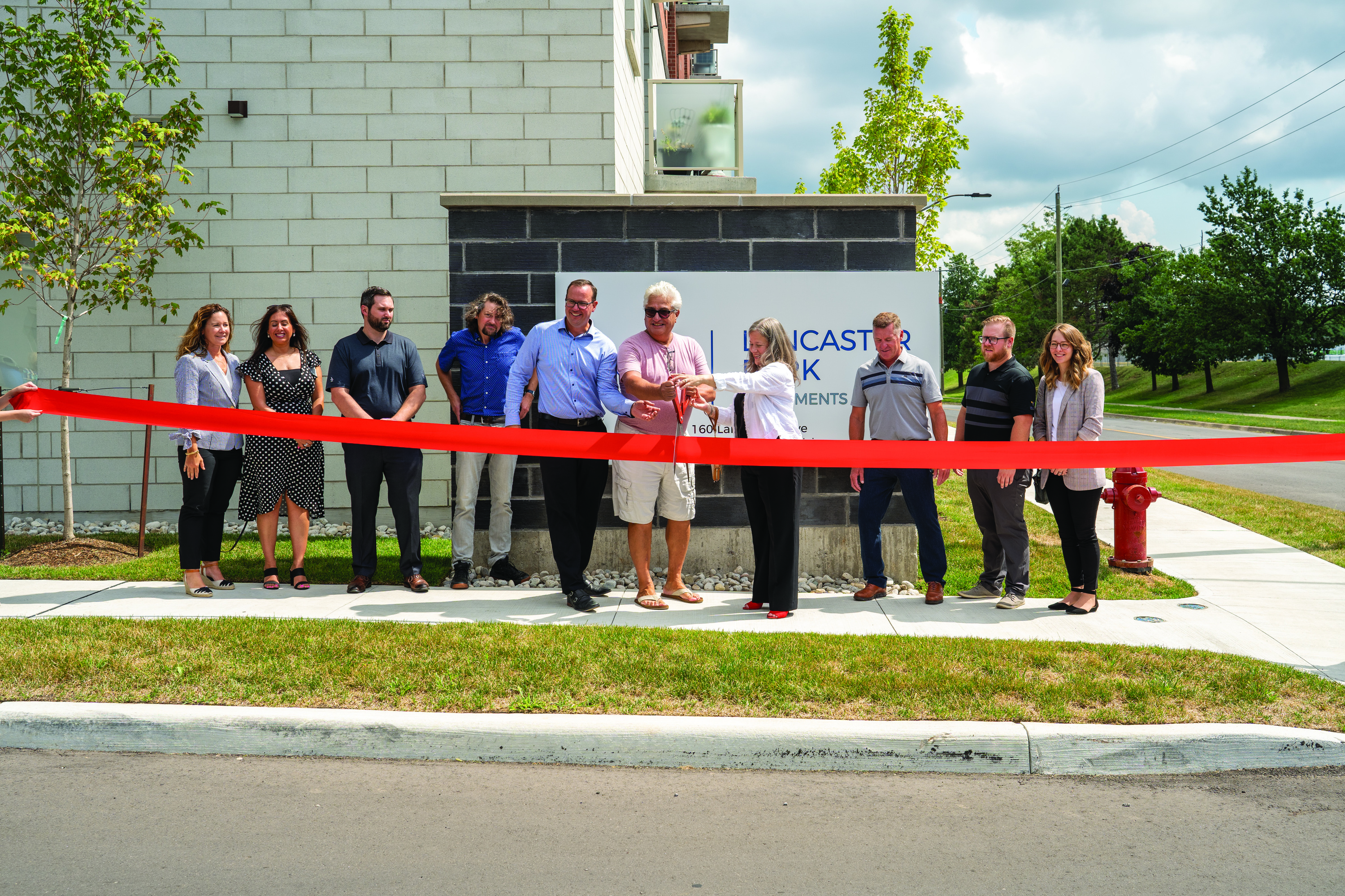 Lancaster Park Apartments - Ribbon Cutting