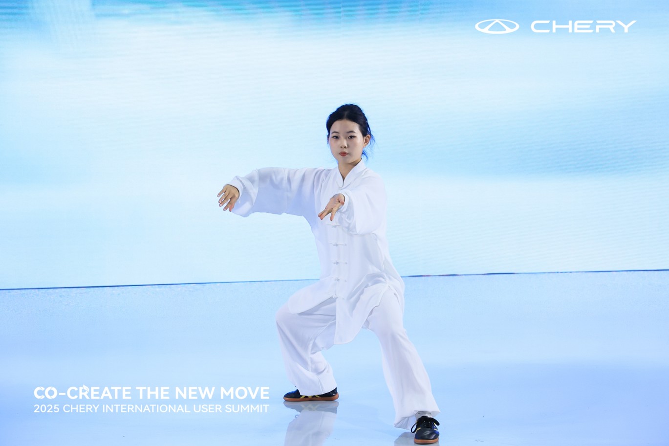 Onsite Tai Chi performance 